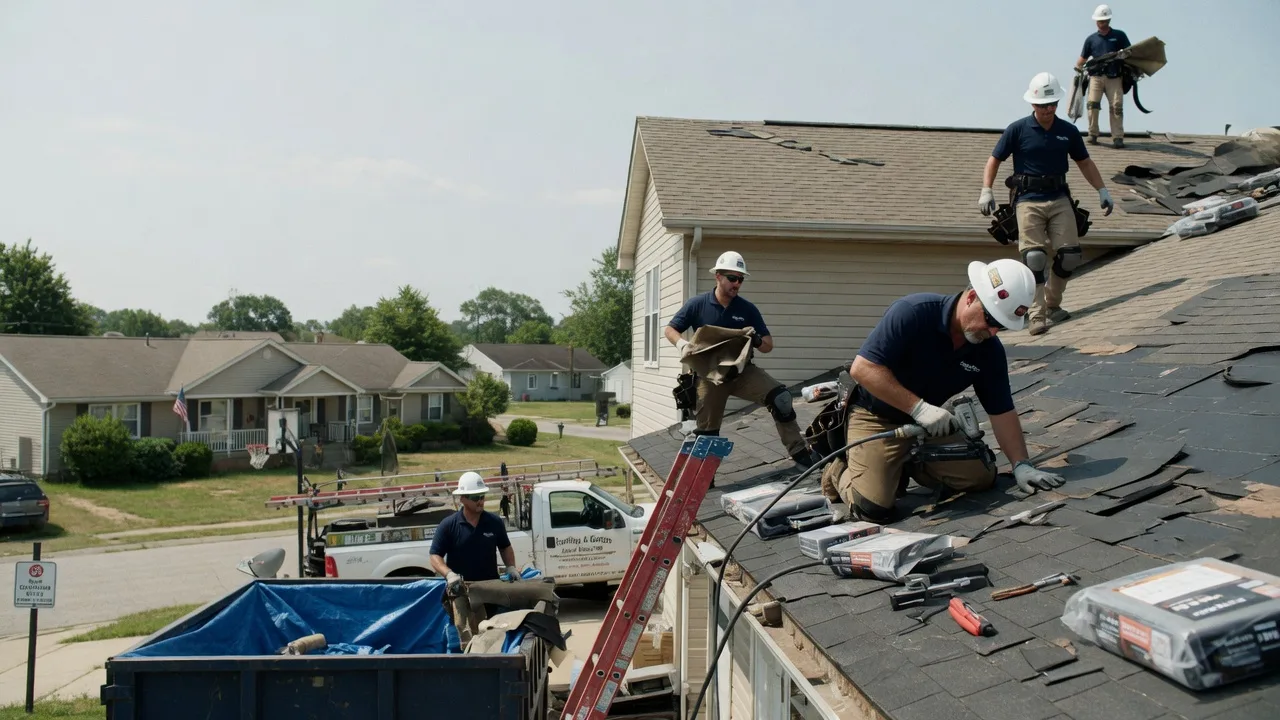 Roof Replacement in Gandeeville, WV near me